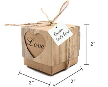 Load image into Gallery viewer, 25PCS LOVE Favor Boxes – Custom Candy Boxes for Weddings, Birthdays, Halloween & Party Guests