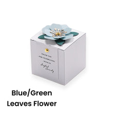Load image into Gallery viewer, New Arrivals Custom wedding Favors Candy Box/Elegant 3D Flower Square Gift Box-Modern and Stylish Event Anniversary Gift Favor Box Packaging