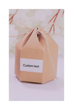 Load image into Gallery viewer, 20PCS Brown Candy Favor Boxes – Wedding, Party & Holiday Guest Gift Boxes (DIY Folding)