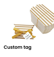 Load image into Gallery viewer, 25PCS Custom Candy Favor Boxes – Personalized Wedding & Baby Shower Gift Packaging with Tags