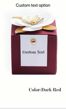 Load image into Gallery viewer, Flower Candy Boxes Wedding Favors & Party Gifts – Paper Gift Box Packing Box for Guests