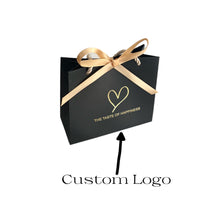 Load image into Gallery viewer, Black Gift Bags Custom Logo
