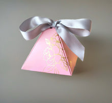 Load image into Gallery viewer, 20PCS Blue Candy Favor Boxes – Wedding, Halloween, Holiday Party Gift Bags with Ribbon