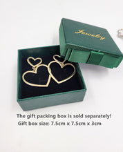 Load image into Gallery viewer, Heart-Shaped Gold Earrings – S925 & Zinc Alloy Statement Jewelry, Gift for Her