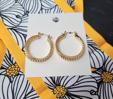 Load image into Gallery viewer, Earrings Circle/Round Shape Gold/ Best for YOU/ Fashion Jewelry/Circle Gold Earrings/circle dangle earring/Best Gift