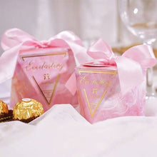 Load image into Gallery viewer, 25 PCS Wedding Favor Boxes with Ribbon – Candy Gift Boxes for Guests, Holidays, Birthdays & More (US Seller)
