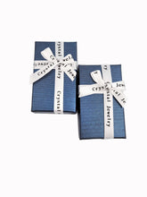 Load image into Gallery viewer, 2PCS Wedding Proposal Jewelry Gift Box – Rigid Ribbon Box for Necklace, Earring, or Ring – Elegant Wedding Favor & Anniversary Box