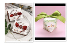 Load image into Gallery viewer, 20PCS Christmas Candy Boxes – Foldable Holiday Party Favor Boxes with Reindeer & Xmas Tree Designs