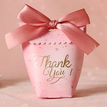 Load image into Gallery viewer, 20PCS Graceful Multi-Color Wedding Favor Boxes – Bridal Shower, Christmas, Candy & Party Gift Packaging with Ribbon