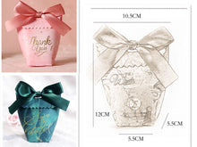 Load image into Gallery viewer, 20PCS Graceful Multi-Color Wedding Favor Boxes – Bridal Shower, Christmas, Candy & Party Gift Packaging with Ribbon