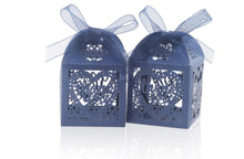 Load image into Gallery viewer, 25PCS Candy Favor Boxes with Ribbon – Baby Shower, Wedding & Party Gift Treat Boxes (2x2x3in)
