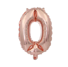 Load image into Gallery viewer, 32in Rose Gold Happy Birthday Balloon Banner – Large Foil Letter Party Decoration