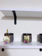 Load image into Gallery viewer, 2PC Gloss White Floating Wall Shelves – Modern Canadian Wood Display for Kitchen, Bathroom & Home Decor (21x5in)