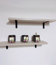 Load image into Gallery viewer, 2PC Floating Wall Shelves – Solid Canadian Wood Boards for Modern Home Decor & Display (Includes Hardware)