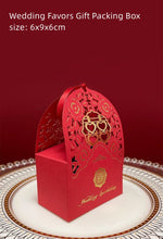 Load image into Gallery viewer, 20PCS Chinese Wedding Favor Candy Boxes with Ribbon – "囍" Gift Boxes for Guests, Birthdays & Celebrations