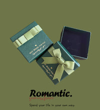 Load image into Gallery viewer, Elegant Rigid Jewelry Gift Box with Velvet Insert – Necklace, Earring & Ring Packaging (3x3x1.38in)