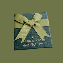 Load image into Gallery viewer, Elegant Rigid Jewelry Gift Box with Velvet Insert – Necklace, Earring & Ring Packaging (3x3x1.38in)