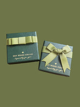 Load image into Gallery viewer, Elegant Rigid Jewelry Gift Box with Velvet Insert – Necklace, Earring & Ring Packaging (3x3x1.38in)