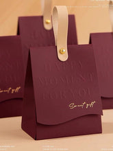 Load image into Gallery viewer, 10PCS Elegant Candy Bags – Wedding Favors & Gift Packaging with Leather Handle