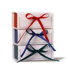 Load image into Gallery viewer, 25Pcs Gift Candy Boxes Wedding Birthday Holiday Favors Party Gifts Paper Box Ribbon Box/bridal party, Baptism favor boxes Candle Packing Box