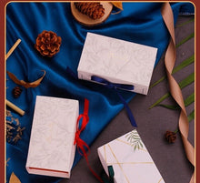 Load image into Gallery viewer, 25Pcs Gift Candy Boxes Wedding Birthday Holiday Favors Party Gifts Paper Box Ribbon Box/bridal party, Baptism favor boxes Candle Packing Box