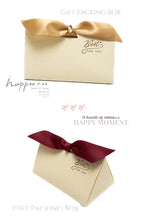 Load image into Gallery viewer, Personalized Gift Favor Box with Tag – Candy Treat Box for Weddings, Birthdays, Showers & Events