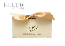 Load image into Gallery viewer, Personalized Gift Favor Box with Tag – Candy Treat Box for Weddings, Birthdays, Showers & Events
