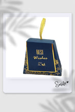 Load image into Gallery viewer, 25 PCS Navy Blue Wedding Favor Boxes – Elegant Candy Gift Boxes with Ribbon for Weddings, Baby Showers, Birthdays