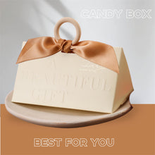 Load image into Gallery viewer, 20PCS Elegant Bridal Shower Favor Boxes – Wedding Party Candy Bags with Ribbon & Wood Handle, Gold Foil Gift Packaging