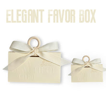 Load image into Gallery viewer, 10PCS Beige Wedding Favor Candy Bags – Gold Foil Gift Bags with Ribbon for Parties & Small Business Packaging