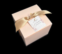 Load image into Gallery viewer, 20PCS Custom Pink Candy Gift Boxes – Wedding, Baby Shower, Birthday Favor Boxes with Ribbon & Optional Tags
