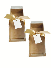 Load image into Gallery viewer, 20PCS Custom Dessert Favor Boxes – Cake, Cookie & Donut Boxes with Tag & Ribbon for Weddings & Parties
