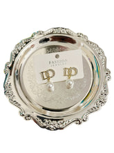 Load image into Gallery viewer, Elegant Pearl Dangle Earrings – Holiday Wedding Earrings with S925 Silver Hooks