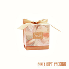 Load image into Gallery viewer, Luxury Candy Favor Boxes with Ribbon – Wedding, Birthday & Holiday Gift Boxes (9x9x10cm,25PCS)