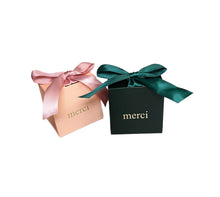 Load image into Gallery viewer, 20PCS Merci Elegant Candy Bags – Wedding Favors, Thank You Gift Packing Boxes with Ribbon for Guests, Birthday Favors, Small Wedding Favor Boxes