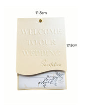 Load image into Gallery viewer, 20 set Wedding Invitation Card , Save the Date Invitation Card