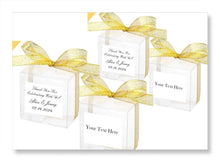 Load image into Gallery viewer, 20PCS Mini Clear PVC Favor Boxes – Square Candy Gift Boxes with Ribbon for Weddings & Parties