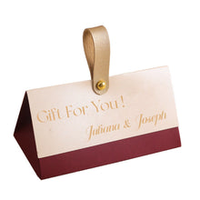 Load image into Gallery viewer, 20 PCS Custom Elegant Candy Favor Boxes – Wedding, Party, or Brand Gift Packaging (2 Sizes Available)