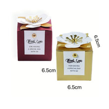 Load image into Gallery viewer, Flower Candy Boxes Wedding Favors & Party Gifts – Paper Gift Box Packing Box for Guests