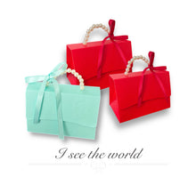 Load image into Gallery viewer, 20PCS Elegant Gift Boxes – Pearl Handle & Ribbon Bag-Shaped Favor Boxes for Wedding, Birthday, Baby Shower, Product Packaging
