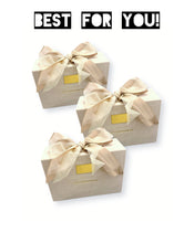 Load image into Gallery viewer, Elegant Velvet Gift Favor Boxes with Ribbon – Luxury Packaging for Weddings, Birthdays, Anniversaries & Special Events