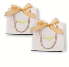 Load image into Gallery viewer, 20PCS Personalized Wedding Gift Bags – Custom Ribbon Favor Bags for Party, Bridal Shower, Birthday, Holiday Events