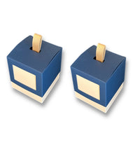 Load image into Gallery viewer, Personalized Wedding Favor Candy Box – Elegant Ribbon Gift Box with PU Holder, Custom Logo Party Gift Packaging