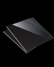 Load image into Gallery viewer, 2 Pack Acrylic Sheet Clear Cast Plexiglass 11.3/4'' x 11.3/4''x 1/8'' Thick Square Pane - stock in US /Fast Shipping- p000