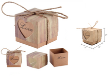 Load image into Gallery viewer, 25PCS LOVE Wedding Favor Boxes – Small Candy Gift Boxes for Guests | Fast Shipping from US