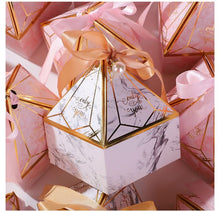Load image into Gallery viewer, 25PCS Deluxe Pearl Candy Favor Boxes – Wedding, Birthday & Holiday Party Gift Boxes with Ribbon