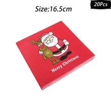 Load image into Gallery viewer, Merry Christmas Decorations Gift Boxes Santa Claus Xmas Tree Packing Bags New Year 2019 Christmas Candy Bags Navidad 2019 kerst