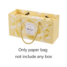 Load image into Gallery viewer, Gift Box/ Marble Paper Bag /Nougat Cookies Tote Bags /Wedding Party /Chocolate /Cake Packing Box