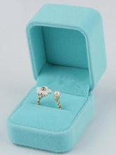 Load image into Gallery viewer, Velvet Jewelry Set Box Plush Box Fit For Necklace/ Ring/Bracelet /Earring- Gift Box Packing Bag-Light Blue/Teal