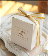 Load image into Gallery viewer, Cube Candy Boxes /Wedding Party Supplies Gift Packing Box/ Baby Shown Favors Gift Bag